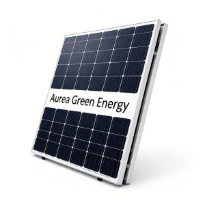 Aurea Green Energy Monocrystalline Solar Panel High Efficiency PV Module for Off-Grid Home Power, RV, Cabin & Residential Solar Energy System