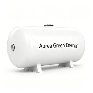 Aurea Green Energy Horizontal Thermal Heat Accumulator Tank, High Efficiency Water Heat Storage Buffer Tank for Solar & HVAC Heating System