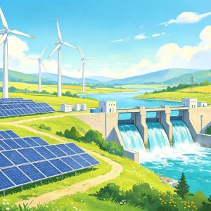 Renewable energy power production services